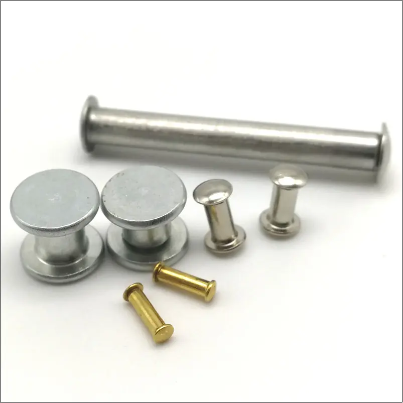 Czym dokładnie są nity męskie i żeńskie?