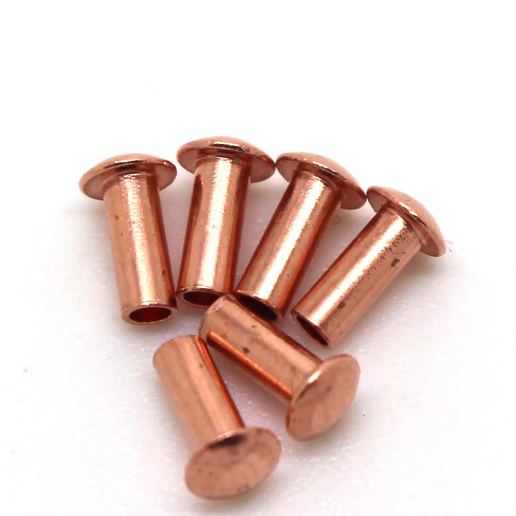 Nity półrurowe miedziane