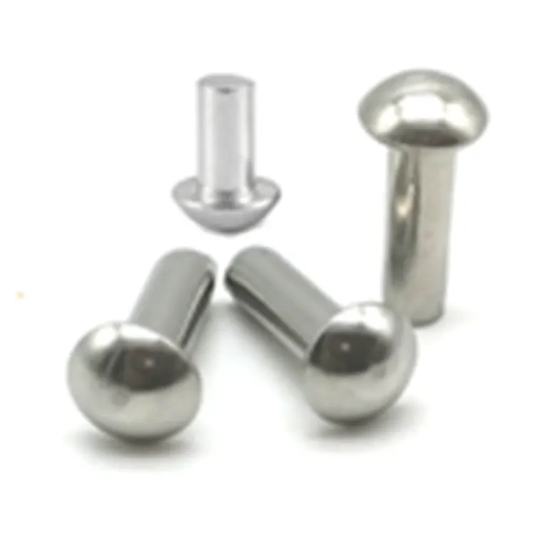 Nity z łbem grzybkowym żelaznym