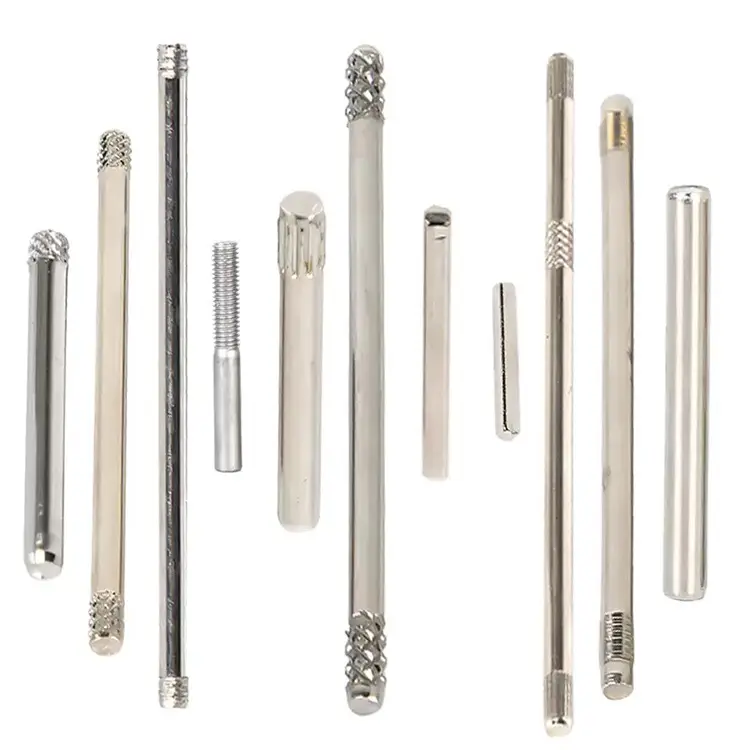 Stalowy wał i szpilki